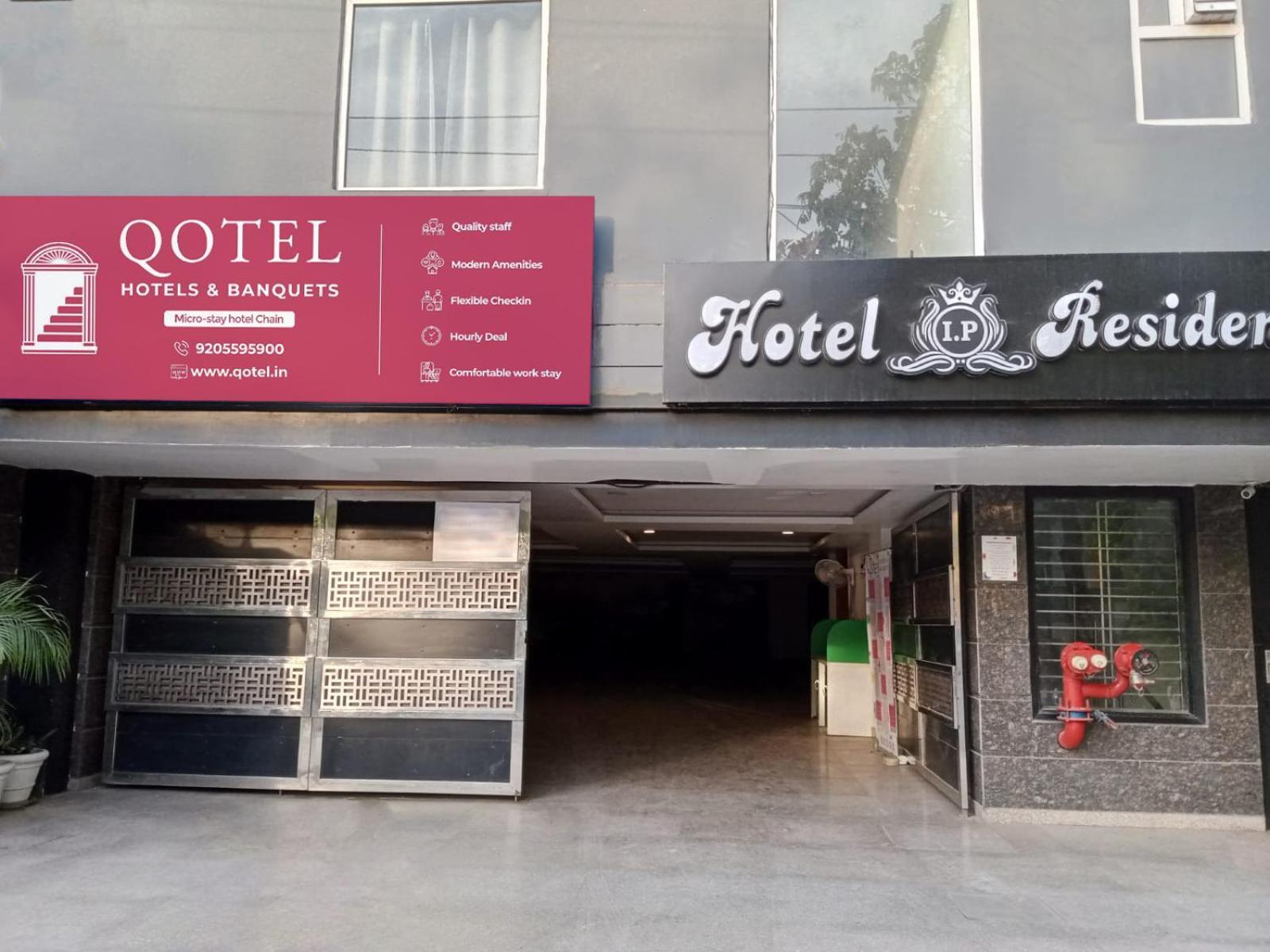 Qotel Hotel Ip Residency East Delhi Preet Vihar ニューデリー エクステリア 写真